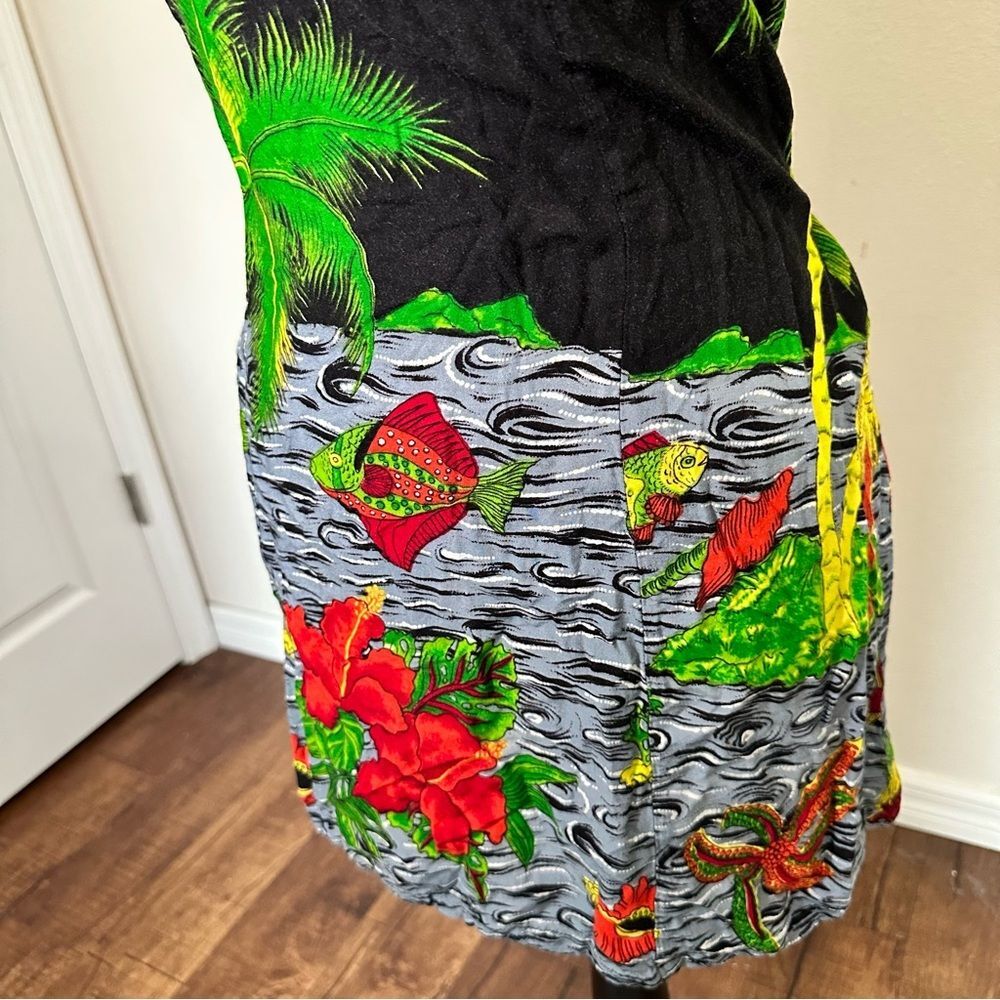 In Gear Vibrant Tropical Dress - Picture 3 of 6
